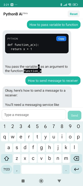 PythonB - Learn Python - عکس برنامه موبایلی اندروید