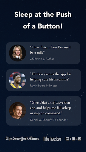 Pzizz - Sleep, Nap, Focus - عکس برنامه موبایلی اندروید