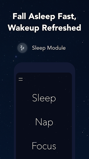 Pzizz - Sleep, Nap, Focus - Image screenshot of android app