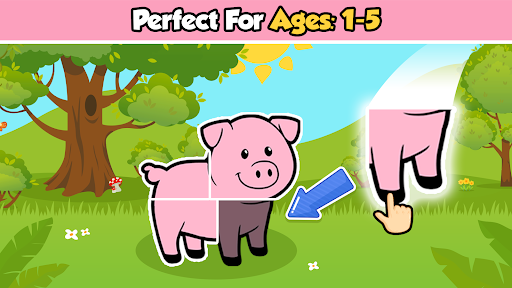 Baby Puzzle Games for Toddlers - Gameplay image of android game