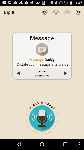 Bip it Voice Commands - Image screenshot of android app
