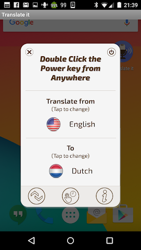 Voice translator Translate it - Image screenshot of android app