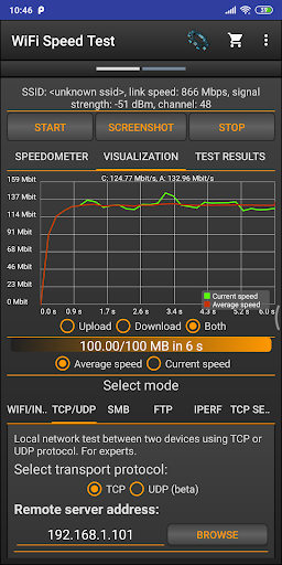 WiFi - Internet Speed Test - عکس برنامه موبایلی اندروید