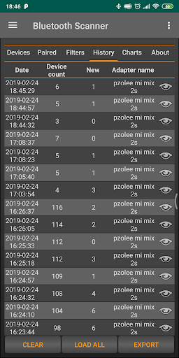 Bluetooth Finder, Scanner Pair - Image screenshot of android app