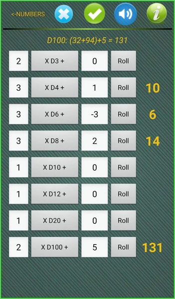 Random Number Generator & Dice - عکس برنامه موبایلی اندروید