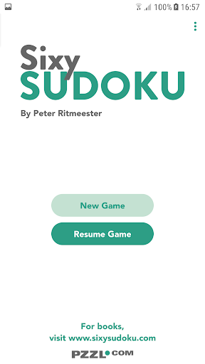 Sixy Sudoku - Gameplay image of android game