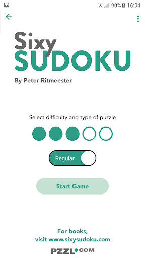 Sixy Sudoku - Gameplay image of android game