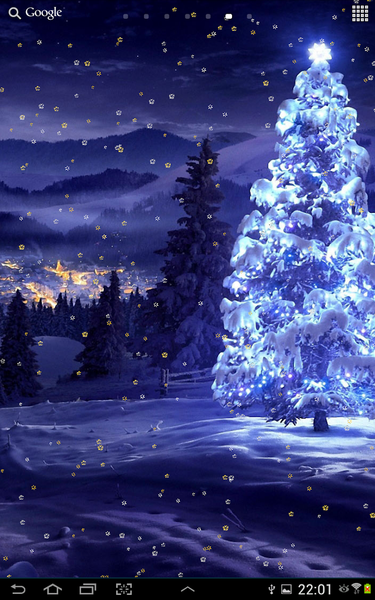 Happy Christmas Live Wallpaper - عکس برنامه موبایلی اندروید