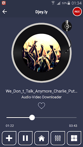 Djey.ly - DJ Music Player - Image screenshot of android app