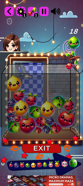 Tap Pop Fruits - Gameplay image of android game