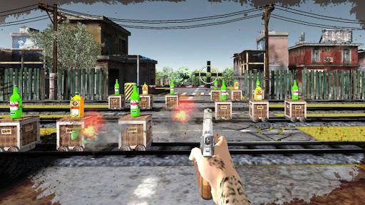 3D Bottle Shoot : Gun Shooting Games - Gameplay image of android game