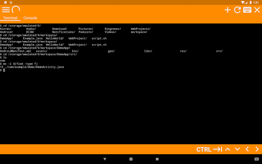 JStudio - ide for java - Image screenshot of android app