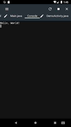 JStudio - ide for java - Image screenshot of android app