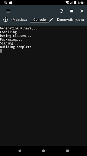 JStudio - ide for java - Image screenshot of android app