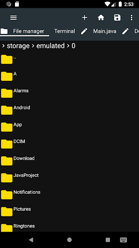 JStudio - ide for java - Image screenshot of android app