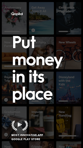 Qapital: Set & Forget Finances - Image screenshot of android app