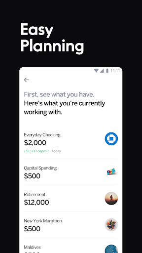 Qapital: The Money Saving App - Image screenshot of android app
