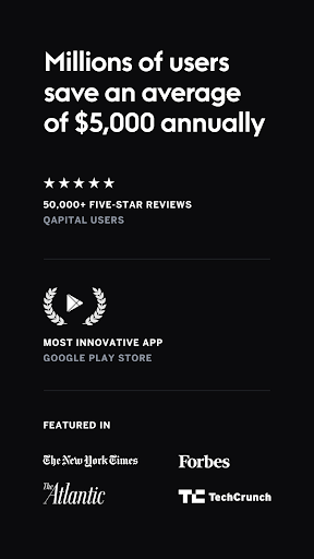 Qapital: The Money Saving App - Image screenshot of android app