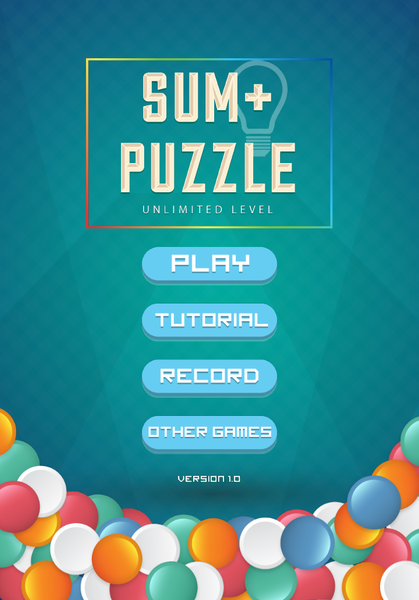 Sum+ Puzzle - Unlimited Level - عکس بازی موبایلی اندروید
