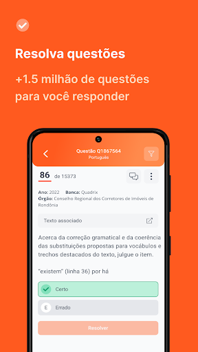 Qconcursos - عکس برنامه موبایلی اندروید