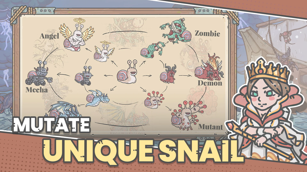 Super Snail - Gameplay image of android game
