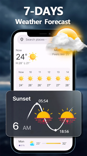 Clime Weather - Image screenshot of android app