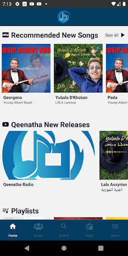 Qeenatha Music - Image screenshot of android app