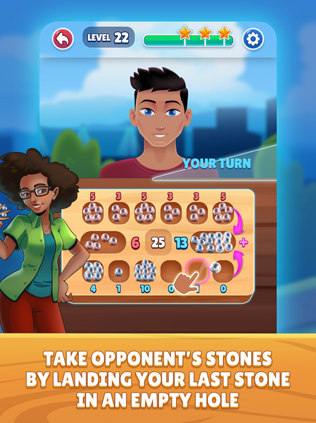Mancala Adventures™ Board Game - عکس بازی موبایلی اندروید
