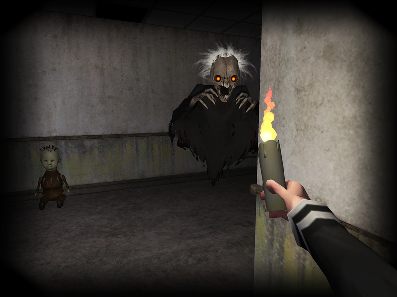 Scary Night: Horror Game - Gameplay image of android game