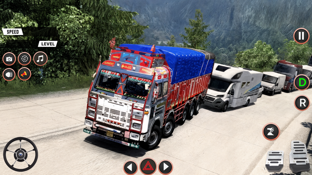 Indian Truck Lorry Driver Game - Gameplay image of android game