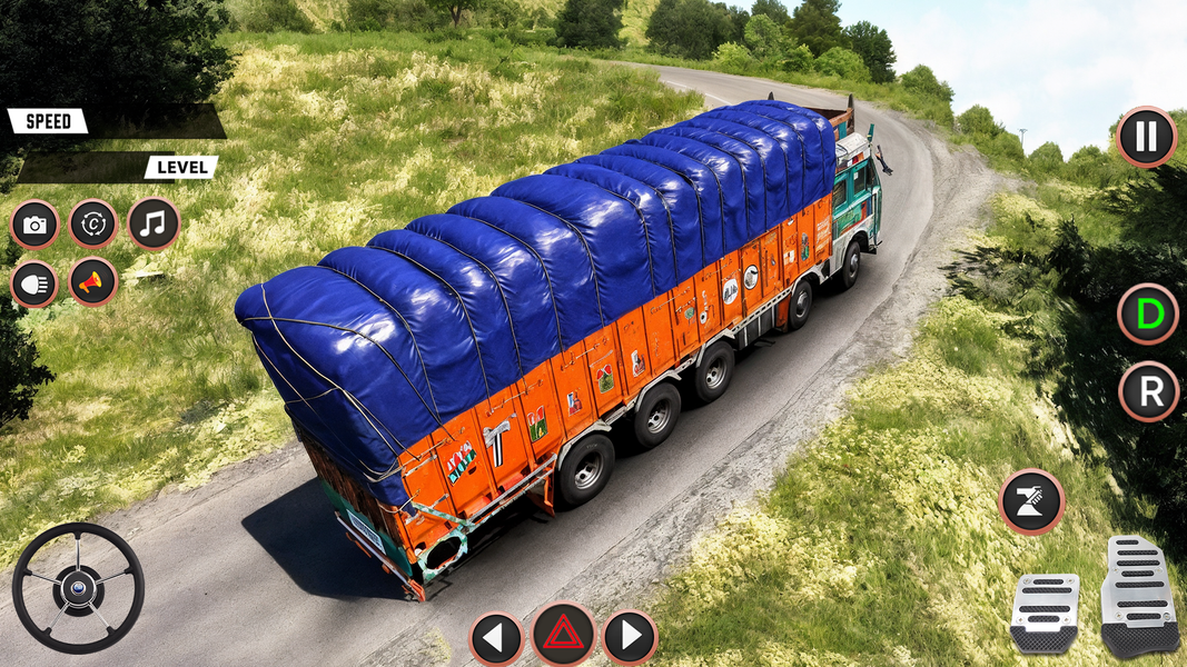 Indian Truck Lorry Driver Game - Gameplay image of android game