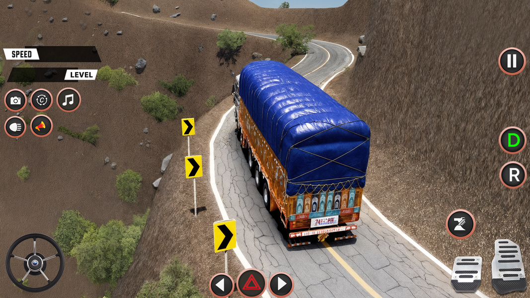 Indian Truck Lorry Driver Game - Gameplay image of android game