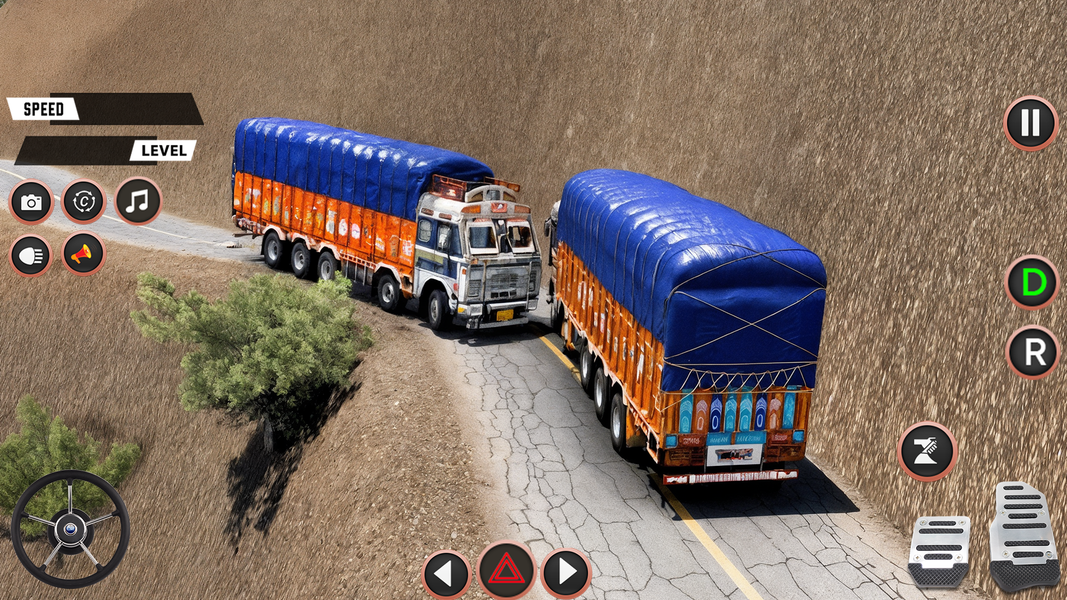 Indian Truck Lorry Driver Game - Gameplay image of android game