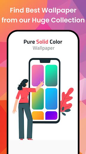 Gradient Wallpaper - Gradient Backgrounds - عکس برنامه موبایلی اندروید