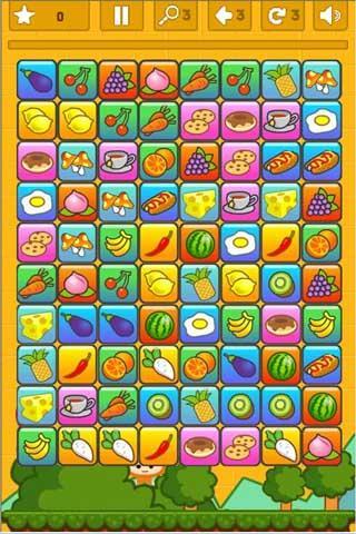 EAT FRUIT Link Link (FREE) - Gameplay image of android game