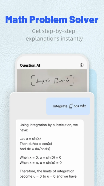 Question.AI - Chatbot&Math AI - عکس برنامه موبایلی اندروید