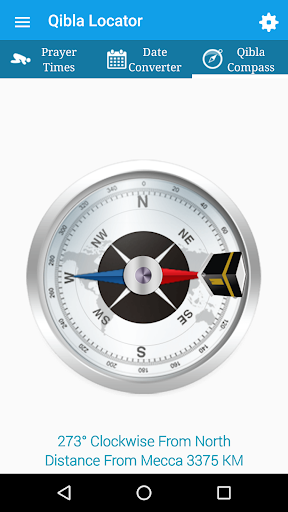 Qibla Locator - Ramadan 2022 - Image screenshot of android app