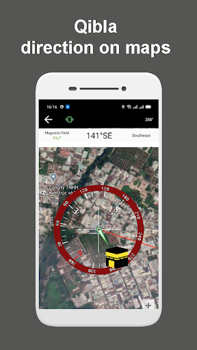 Qibla Compass - Qibla Finder - Image screenshot of android app
