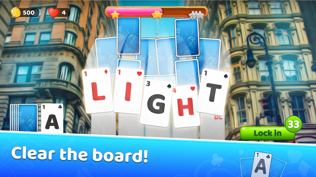 Word Solitaire: Cards & Puzzle - Gameplay image of android game