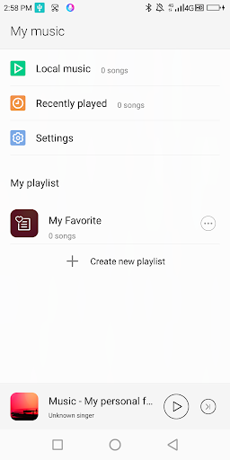 QK Music Player - عکس برنامه موبایلی اندروید