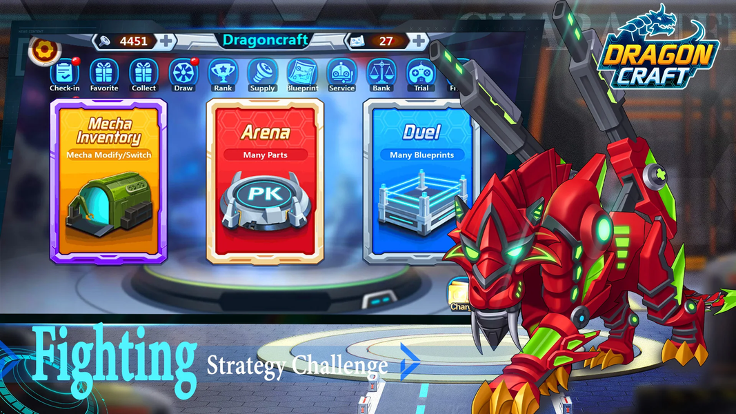 Dragon Craft - Gameplay image of android game