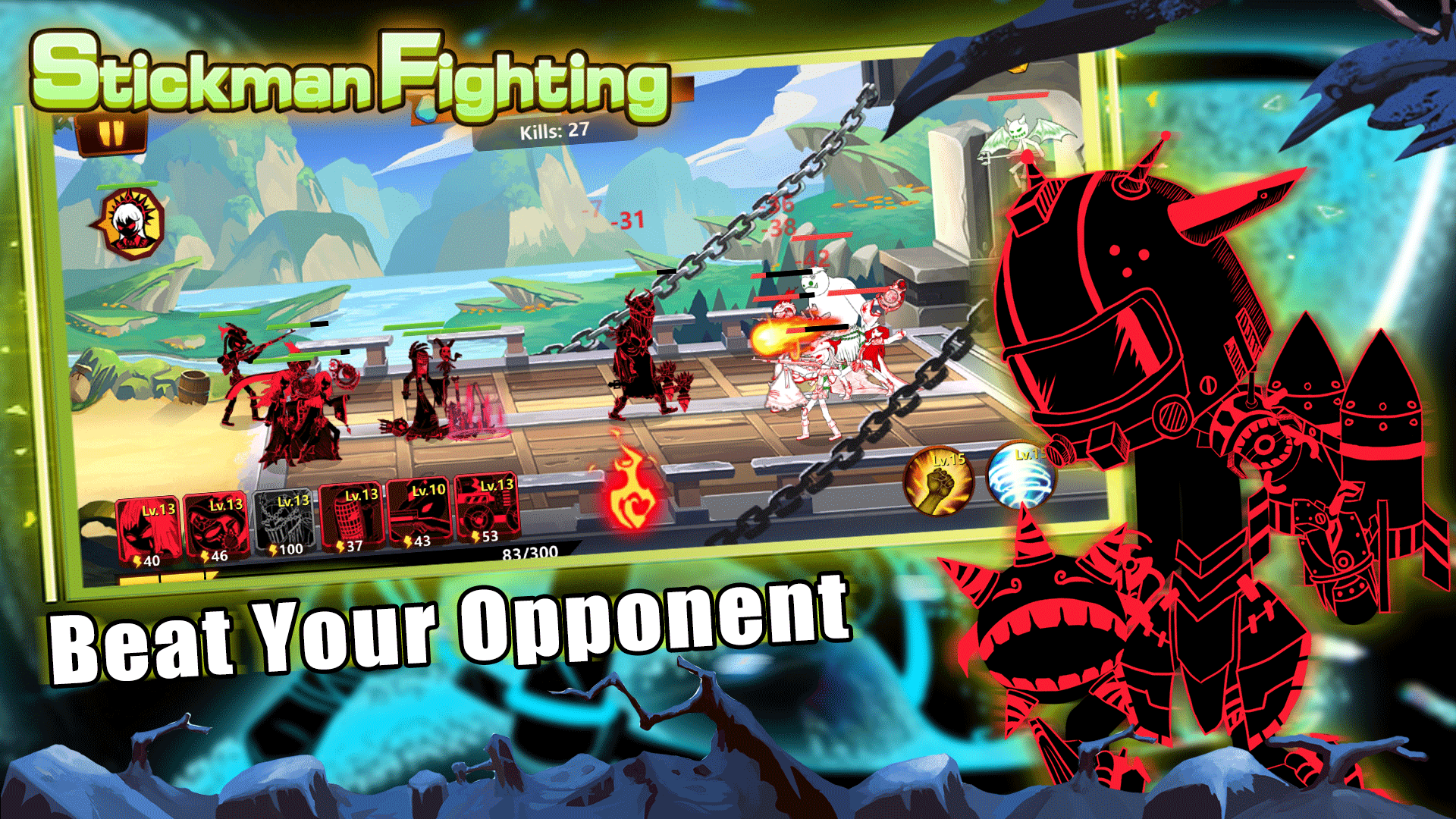 Stickman Fight APK برای دانلود اندروید