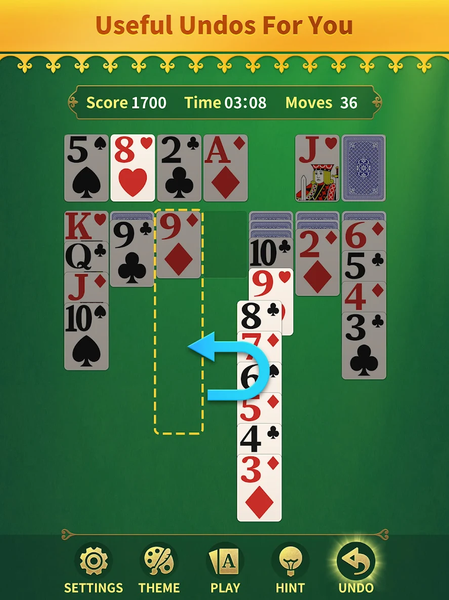 Solitaire: Classic Card Game - Gameplay image of android game