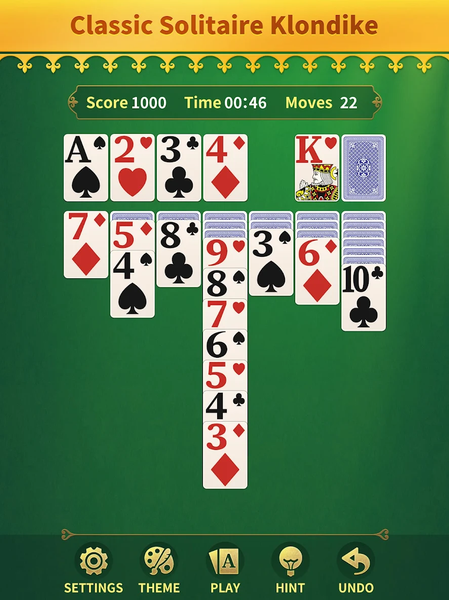 Solitaire: Classic Card Game - Gameplay image of android game