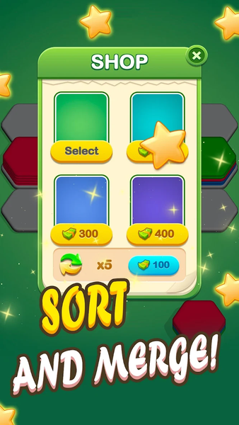 Hexa Blast: Color Up - Gameplay image of android game