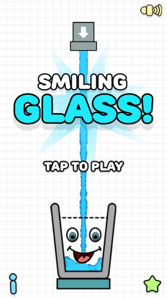 Smiling Glass : Happy Water - عکس بازی موبایلی اندروید