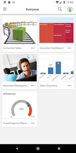 Qlik Sense Client-Managed - عکس برنامه موبایلی اندروید