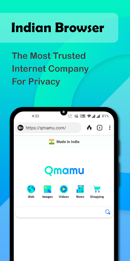 Qmamu Browser & Search Engine - Image screenshot of android app
