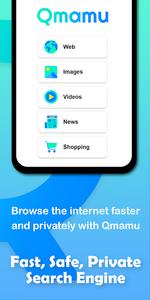Qmamu Browser : fast, private & safe web browser - عکس برنامه موبایلی اندروید