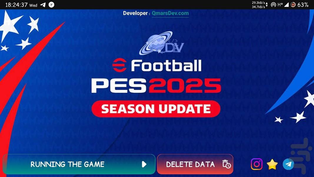 فوتبال efootball PES 2025 غیررسمی - عکس بازی موبایلی اندروید